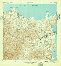 1946 Map of Fajardo, PR