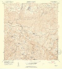 1952 Map of Florida, 1953 Print
