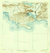 Download a high-resolution, GPS-compatible USGS topo map for Guanica, PR (1938 edition)