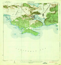 1938 Map of Lajas County, PR