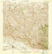 preview thumbnail of historical topo map of Gurabo, PR in 1946