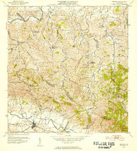 preview thumbnail of historical topo map of Gurabo, PR in 1952