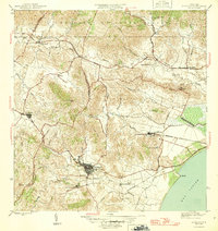 1946 Map of Bajandas, PR