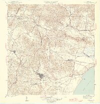 1946 Map of Humacao