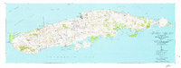 1951 Map of Island Of  Vieques