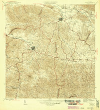 1946 Map of Caguas County, PR