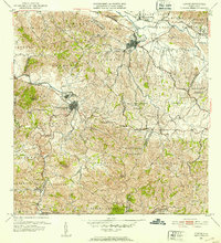 Download a high-resolution, GPS-compatible USGS topo map for Juncos, PR (1953 edition)