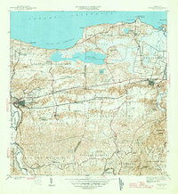 Download a high-resolution, GPS-compatible USGS topo map for Manati, PR (1946 edition)