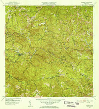 preview thumbnail of historical topo map of Maricao, PR in 1952