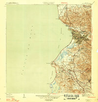 Download a high-resolution, GPS-compatible USGS topo map for Mayaguez, PR (1947 edition)