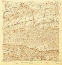 Download a high-resolution, GPS-compatible USGS topo map for Moca, PR (1942 edition)