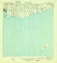 1945 Map of Ponce County, PR