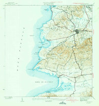 1941 Map of Cabo Rojo, PR