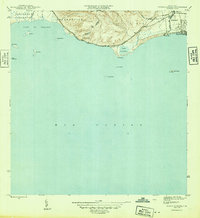 preview thumbnail of historical topo map of Ponce County, PR in 1946