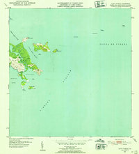 preview thumbnail of historical topo map of Ceiba County, PR in 1952