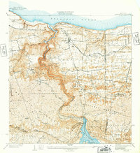 Download a high-resolution, GPS-compatible USGS topo map for Quebradillas, PR (1942 edition)
