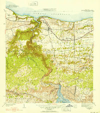 Download a high-resolution, GPS-compatible USGS topo map for Quebradillas, PR (1952 edition)