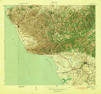 1941 Map of Rincon