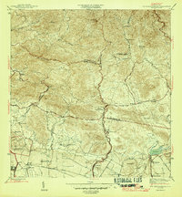 1945 Map of Rio Descalabrado