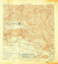 1941 Map of Sabana Grande County, PR