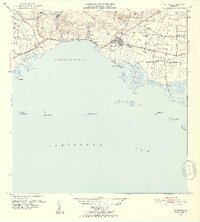 1952 Map of Salinas, 1953 Print
