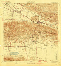 1941 Map of San German