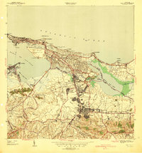 preview thumbnail of historical topo map of San Juan, PR in 1941