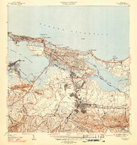 preview thumbnail of historical topo map of San Juan, PR in 1947