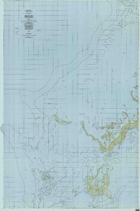 1984 Map of Republic of Palau, United States