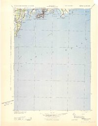 Download a high-resolution, GPS-compatible USGS topo map for Newport, RI (1943 edition)