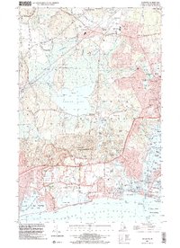 Download a high-resolution, GPS-compatible USGS topo map for Kingston, RI (2003 edition)