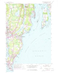 Download a high-resolution, GPS-compatible USGS topo map for Narragansett Pier, RI (1976 edition)