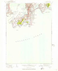 Download a high-resolution, GPS-compatible USGS topo map for Newport, RI (1957 edition)