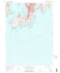 Download a high-resolution, GPS-compatible USGS topo map for Newport, RI (1977 edition)