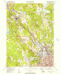Download a high-resolution, GPS-compatible USGS topo map for Pawtucket, RI (1957 edition)