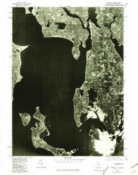 Download a high-resolution, GPS-compatible USGS topo map for Bristol, RI (1981 edition)