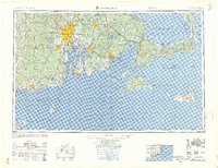 preview thumbnail of historical topo map of Providence, Providence County, RI in 1957