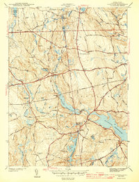 Download a high-resolution, GPS-compatible USGS topo map for Clayville, RI (1943 edition)