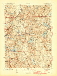 1943 Map of Greene, RI