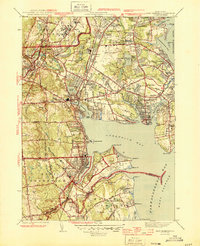 Download a high-resolution, GPS-compatible USGS topo map for East Greenwich, RI (1944 edition)