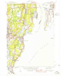 Download a high-resolution, GPS-compatible USGS topo map for Narragansett Pier, RI (1944 edition)
