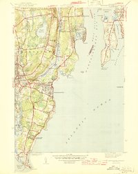 Download a high-resolution, GPS-compatible USGS topo map for Narragansett Pier, RI (1944 edition)