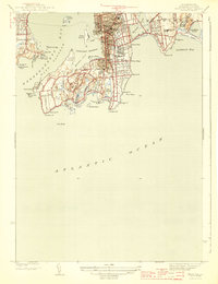 Download a high-resolution, GPS-compatible USGS topo map for Newport, RI (1944 edition)
