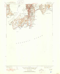 Download a high-resolution, GPS-compatible USGS topo map for Newport, RI (1950 edition)