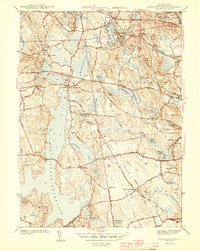 Download a high-resolution, GPS-compatible USGS topo map for North Scituate, RI (1943 edition)
