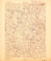 1889 Map of Burrillville