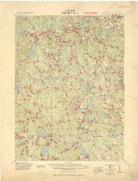 1915 Map of Chepachet, RI