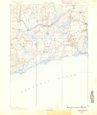 1889 Map of Charlestown, 1893 Print