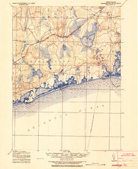 Download a high-resolution, GPS-compatible USGS topo map for Charlestown, RI (1921 edition)