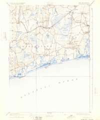 1889 Map of Charlestown, 1932 Print